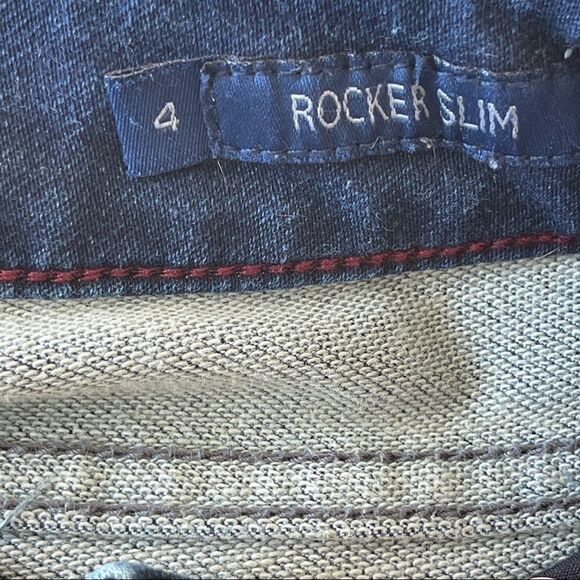 Seven 7 Medium to Dark Wash Bootcut Jeans, Size 4 - Picture 5 of 13